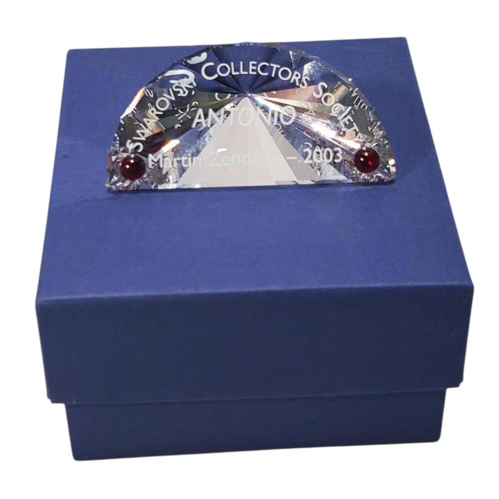 Swarovski Crystal SCS 2003 Antonio Title Plaque 626472